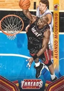 2014-15 Panini Threads #4 Alonzo Mourning