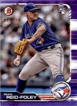2019 Bowman - Purple #58 - Sean Reid-Foley - Toronto Blue Jays