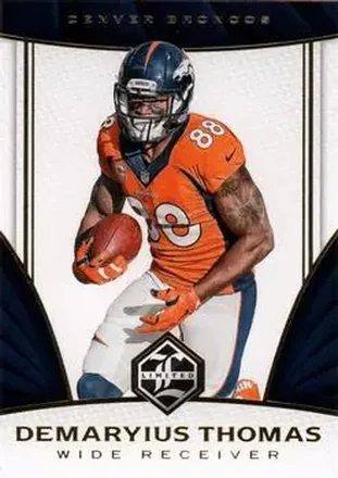 2016 Panini Limited #2 - Demaryius Thomas - Denver Broncos