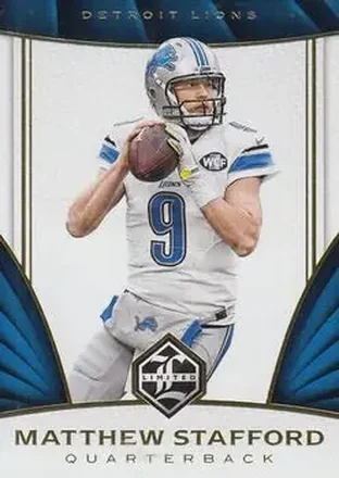 2016 Panini Limited #3 - Matthew Stafford - Detroit Lions