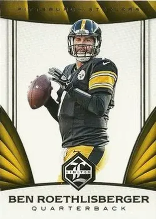 2016 Panini Limited #5 - Ben Roethlisberger - Pittsburgh Steelers