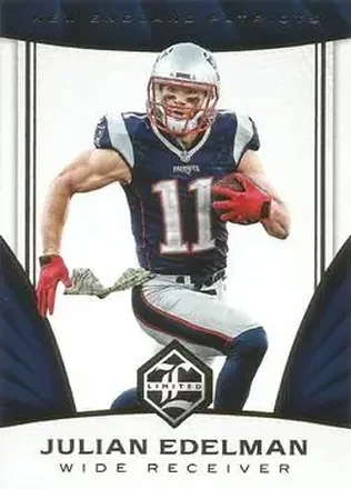 2016 Panini Limited #14 - Julian Edelman - New England Patriots