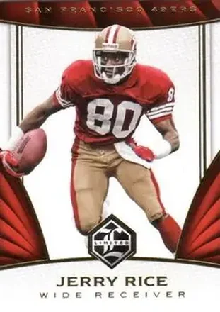 2016 Panini Limited #18 - Jerry Rice - San Francisco 49ers