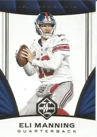 2016 Panini Limited #22 - Eli Manning - New York Giants