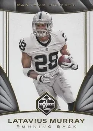 2016 Panini Limited #25 - Latavius Murray - Oakland Raiders