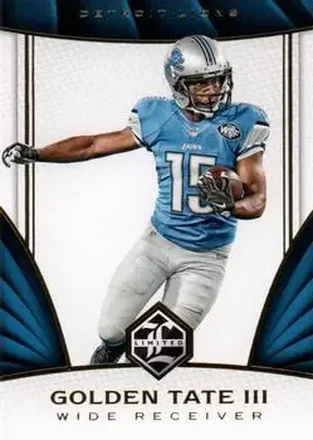2016 Panini Limited #32 - Golden Tate III - Detroit Lions