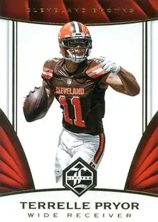 2016 Panini Limited #38 - Terrelle Pryor Sr. - Cleveland Browns