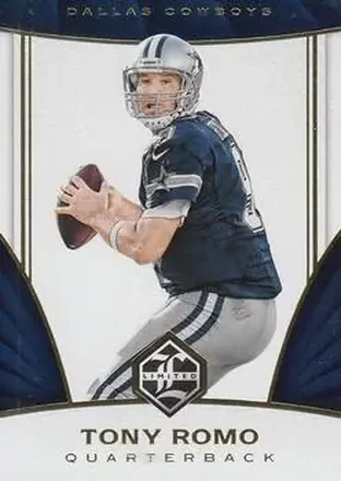2016 Panini Limited #43 - Tony Romo - Dallas Cowboys