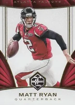 2016 Panini Limited #49 - Matt Ryan - Atlanta Falcons