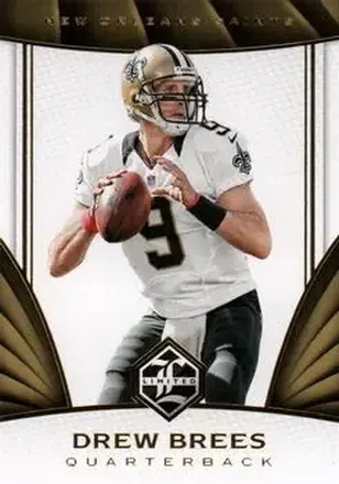 2016 Panini Limited #50 - Drew Brees - New Orleans Saints
