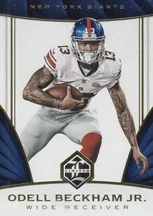 2016 Panini Limited #53 - Odell Beckham Jr. - New York Giants