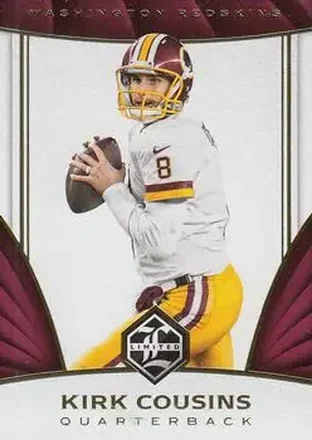 2016 Panini Limited #54 - Kirk Cousins - Washington Redskins