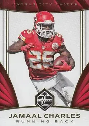 2016 Panini Limited #74 - Jamaal Charles - Kansas City Chiefs