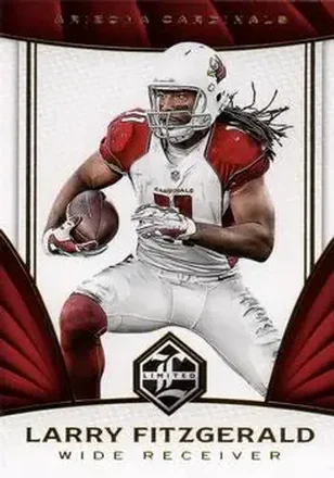 2016 Panini Limited #87 - Larry Fitzgerald - Arizona Cardinals
