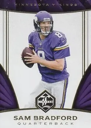 2016 Panini Limited #90 - Sam Bradford - Minnesota Vikings