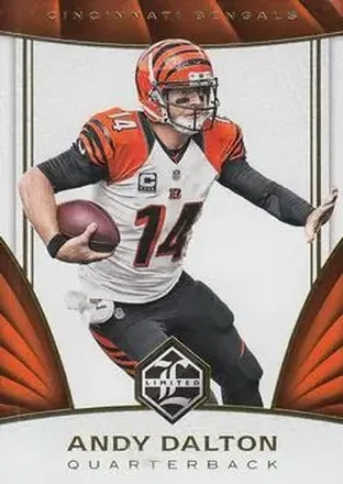 2016 Panini Limited #94 - Andy Dalton - Cincinnati Bengals