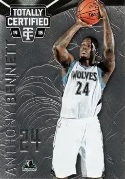 2014-15 Panini Totally Certified #7 Anthony Bennett