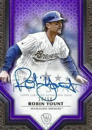 2023 Topps Five Star - Purple #FSA-RYO - Robin Yount - Milwaukee Brewers