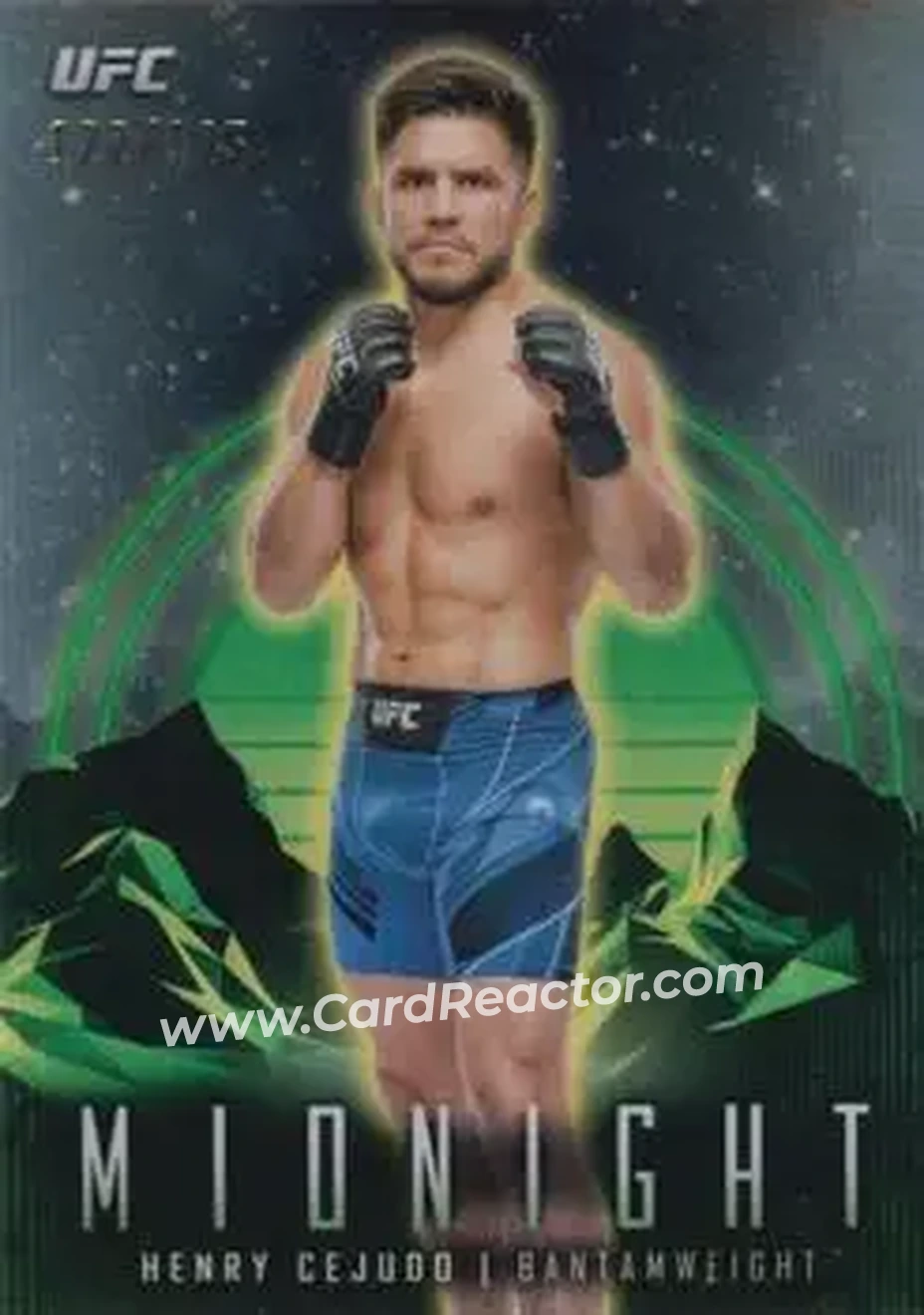 2024 Topps Midnight UFC - Morning #23 - Henry Cejudo - Front