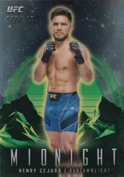 2024 Topps Midnight UFC feature card