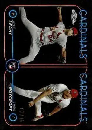 2024 Topps Chrome Update Sapphire Edition - Black Sapphire #USCS189 - Kyle Leahy - Chris Roycroft SN10 - St. Louis Cardinals - St. Louis Cardinals