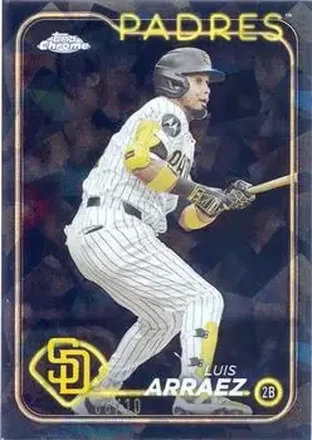 2024 Topps Chrome Update Sapphire Edition - Black Sapphire #USCS200 - Luis Arraez - San Diego Padres