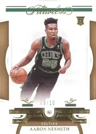2020-21 Panini Flawless - Gold #90 - Aaron Nesmith - Boston Celtics