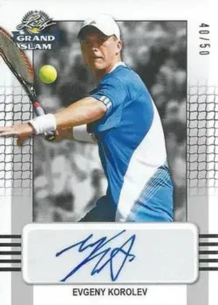 2018 Leaf Grand Slam - Silver #BA-EK1 - Evgeny Korolev