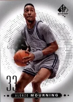 2014-15 SP Authentic #2 Alonzo Mourning