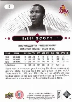 Back of Byron Scott