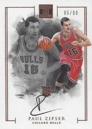 2016-17 Panini Impeccable #115 - Paul Zipser - Chicago Bulls