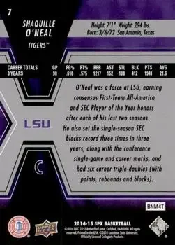 Back of Shaquille O'Neal