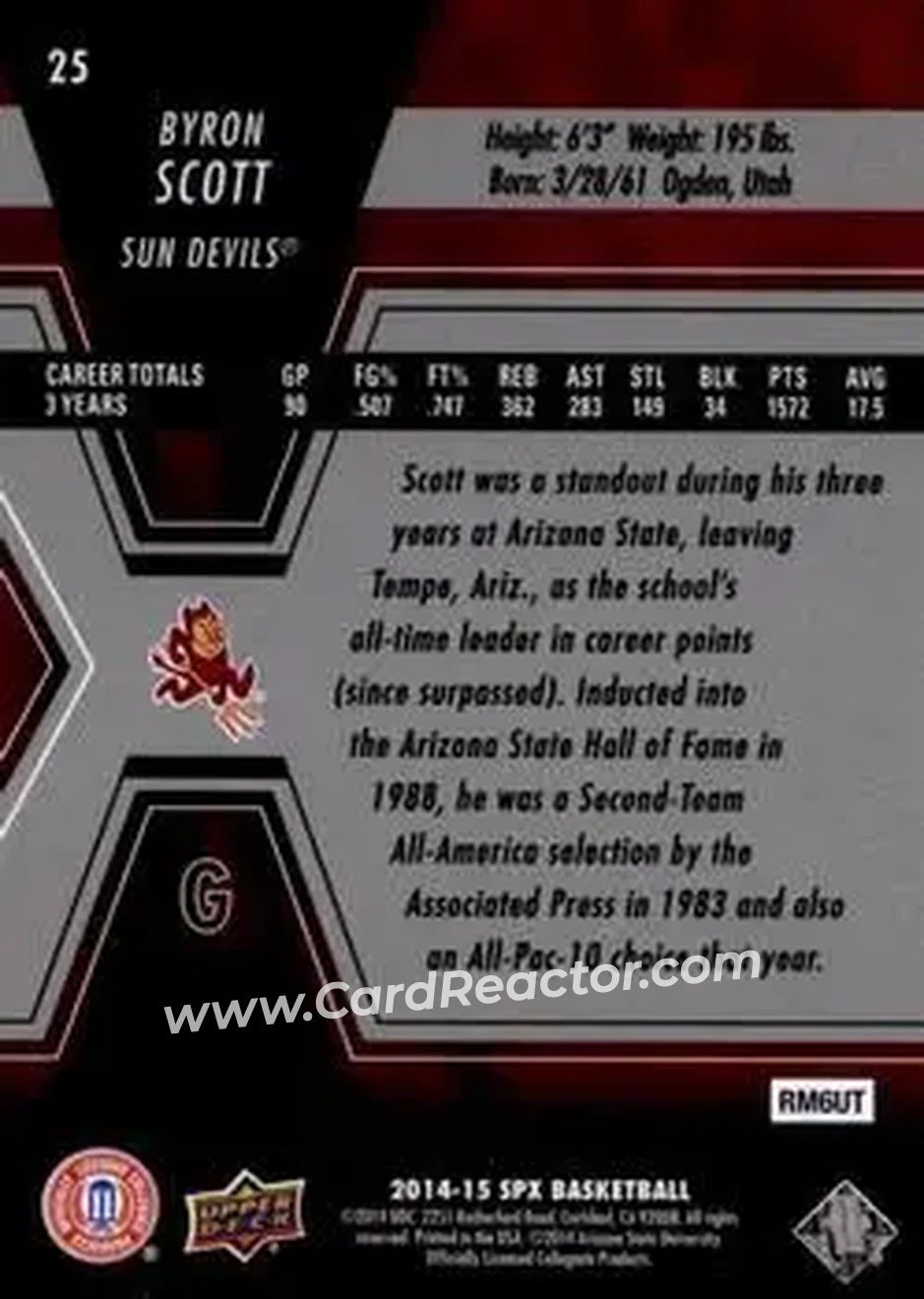 Back of Byron Scott