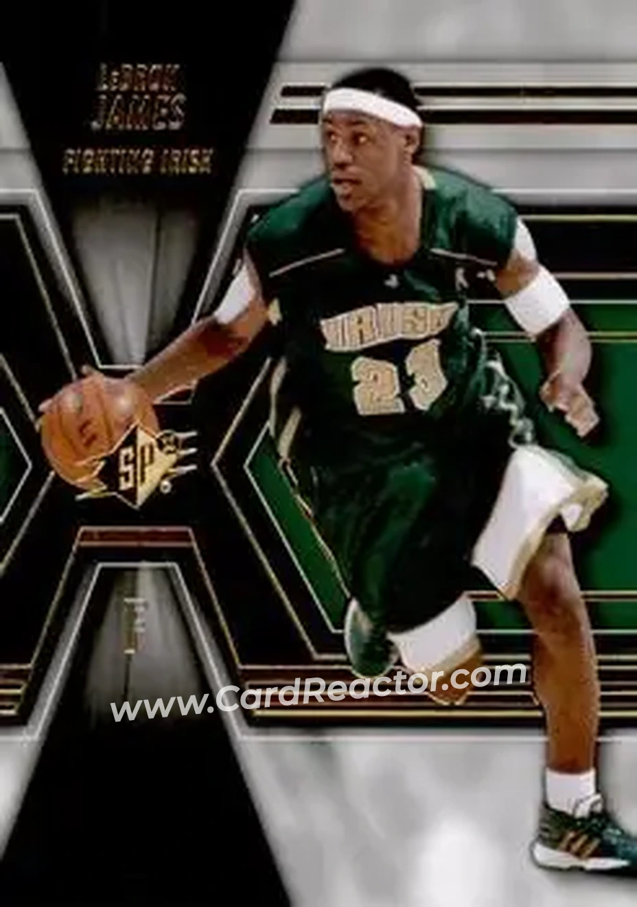 Front of LeBron James