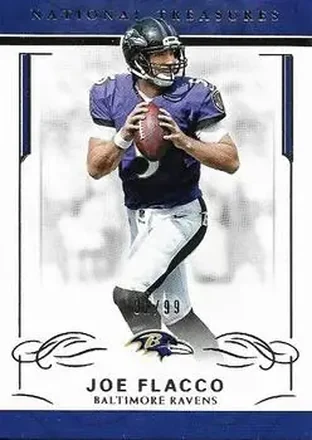 2016 Panini National Treasures #7 - Joe Flacco - Baltimore Ravens