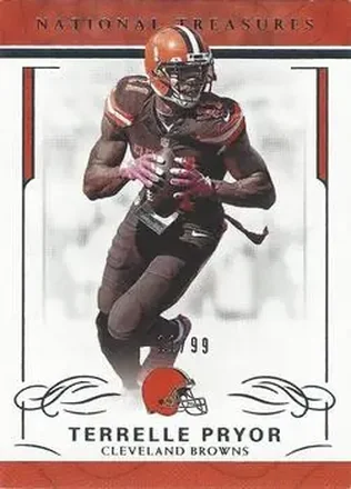 2016 Panini National Treasures #23 - Terrelle Pryor Sr. - Cleveland Browns