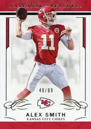 2016 Panini National Treasures #49 - Alex Smith - Kansas City Chiefs