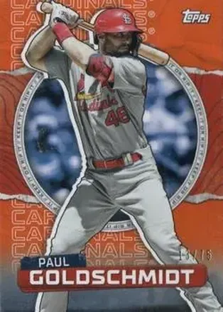 2023 Topps Rip - Orange #75 - Paul Goldschmidt - St. Louis Cardinals