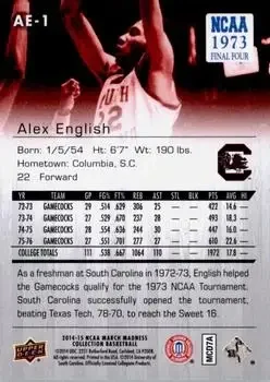 Back of Alex English
