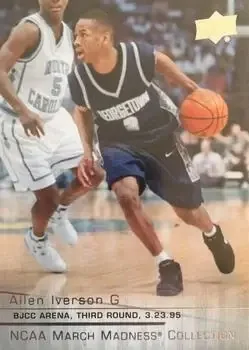 2014-15 Upper Deck NCAA March Madness #AI-3 Allen Iverson