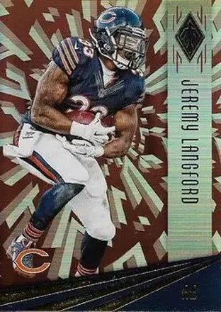 2016 Panini Phoenix #19 - Jeremy Langford - Chicago Bears