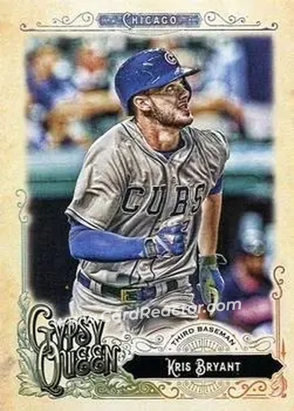 2017 Topps Gypsy Queen #1d - Kris Bryant - Chicago Cubs - Front