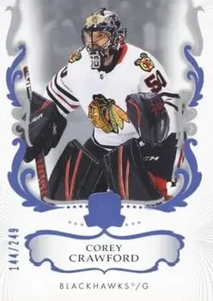 2023-24 Upper Deck The Cup #49 - Corey Crawford - Chicago Blackhawks