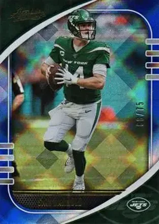 2020 Panini Absolute - Blue Diamonds #32 - Sam Darnold - New York Jets