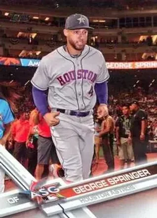 2017 Topps Update #US9b - George Springer - Houston Astros