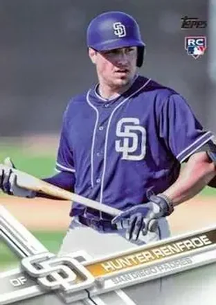 2017 Topps Update #US22b - Hunter Renfroe - San Diego Padres