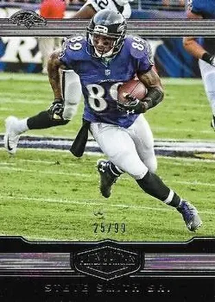 2016 Panini Plates & Patches #8 - Steve Smith Sr. - Baltimore Ravens