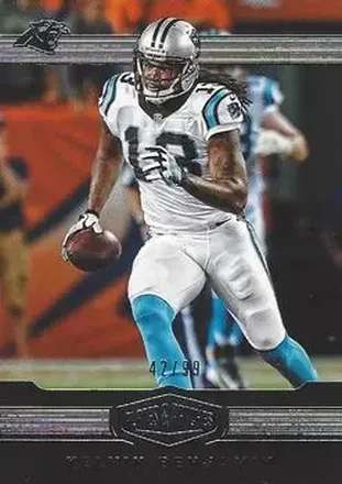 2016 Panini Plates & Patches #14 - Kelvin Benjamin - Carolina Panthers