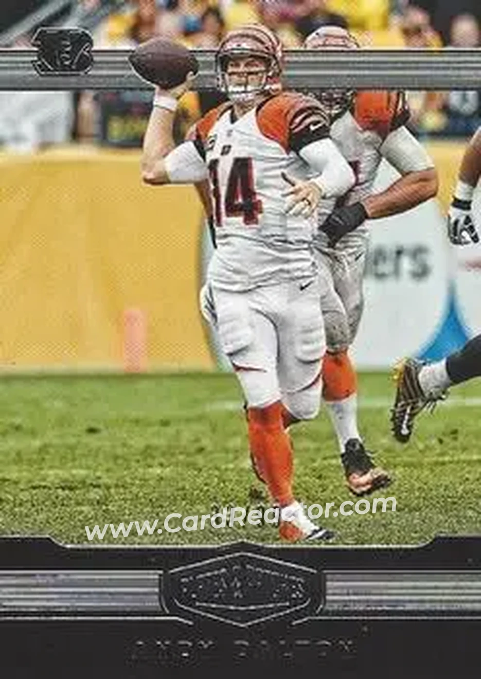 2016 Panini Plates & Patches #20 - Andy Dalton - Cincinnati Bengals - Front