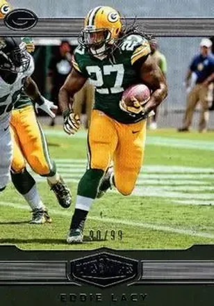 2016 Panini Plates & Patches #37 - Eddie Lacy - Green Bay Packers